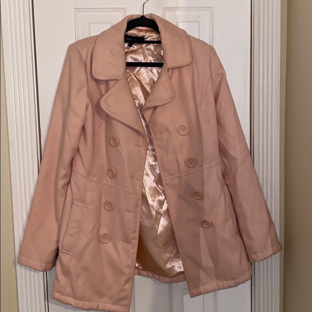 Pink coat